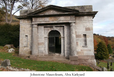 Johnstone Mausoleum, Alva Kirkyard